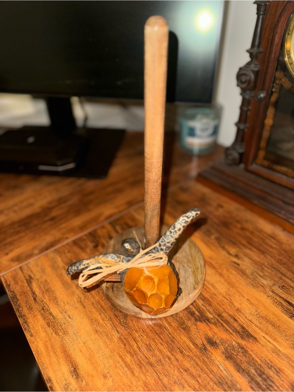 Brand New Mud Pie Turtle Paper Towel Holder